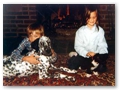 Jason, Melissa, Smokey and Mittens
