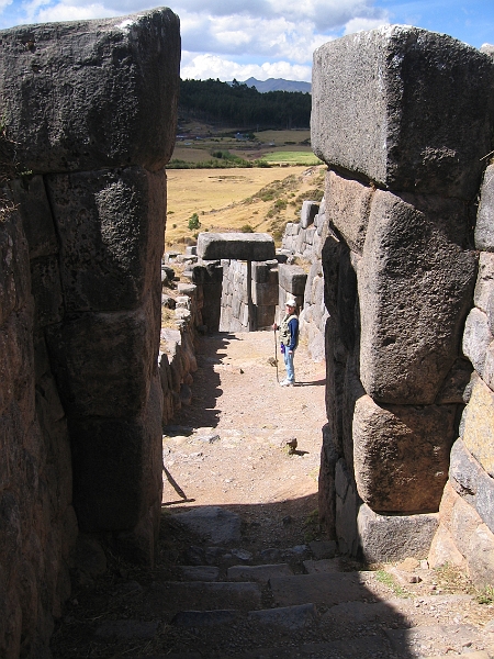 0806130050.JPG - Day 7, Friday, June 13, Cuzco. Sacsawaman ruinas.